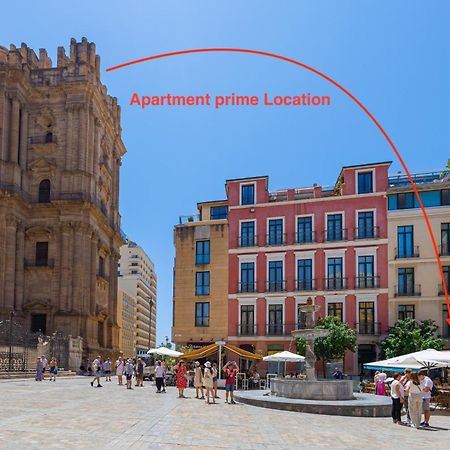 C30 Deluxe Studio With Terrace Into Cathedral Square Lejlighed Málaga Eksteriør billede